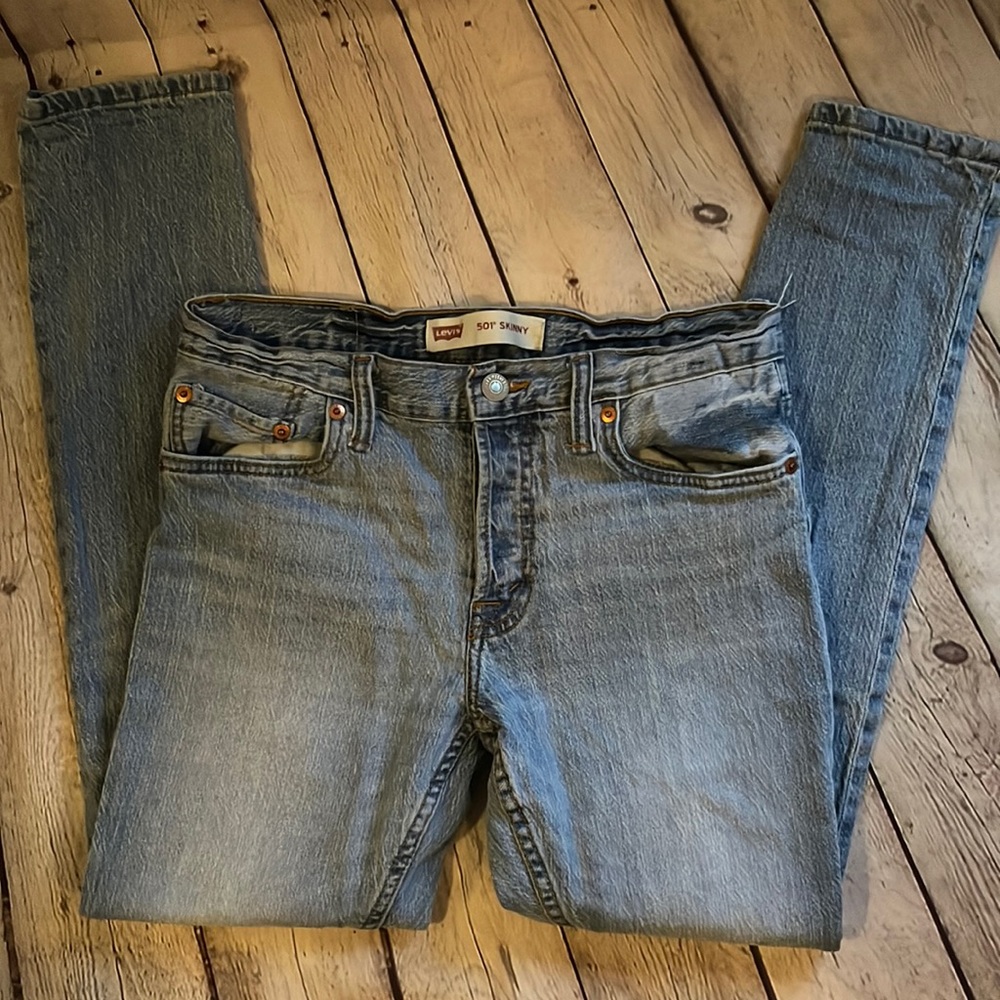Levi 501 Skinny Jeans
